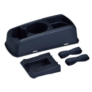 ペルシード DK14-06 ツインドリンクホルダー ブラック