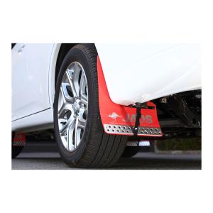 GG2W アウトランダー PHEV車 KADDIS 専用マッドフラップ レッド
