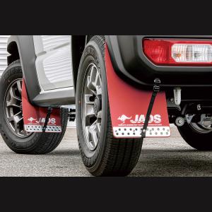 JAOS ジャオス マッドガードIII フロントセット レッド ジムニーノマド