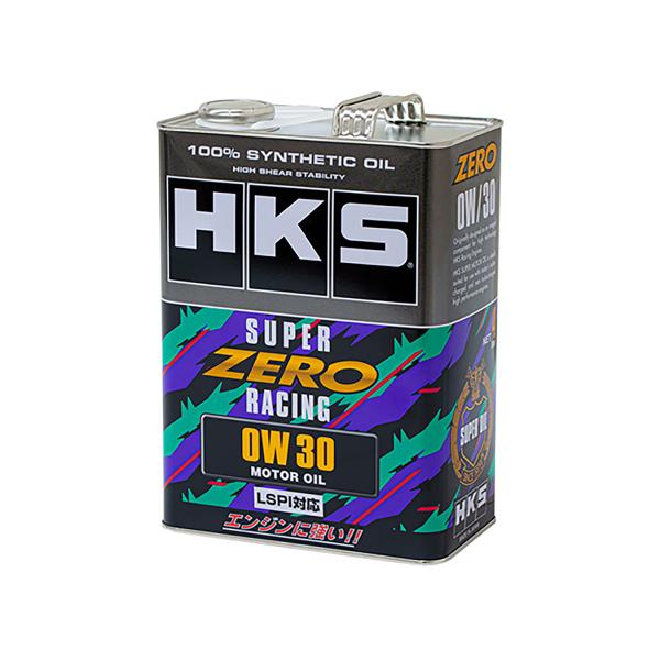 HKS エッチ・ケー・エス SUPER ZERO RACING 0W30 4L 合成油