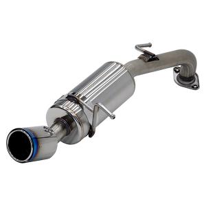 ストリームリアマフラー（ストレート） スリーキャッツ ZSU60W 60ハリアー 100Φ真円 4本出し ストレート