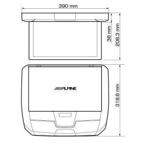 アルパイン ALPINE 12.8型WXGAリ...の詳細画像1