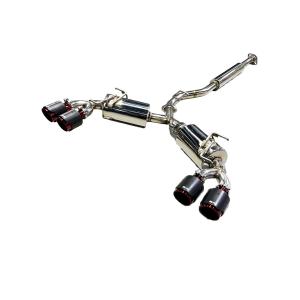 BLITZ86,BRZマフラー BLITZ（ブリッツ） マフラー NUR-SPEC CUSTOM EDITION CR Quad