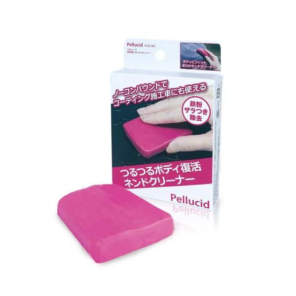Pellusid ペルシード 鉄粉取りネンドクリーナー PCD-301 ピンク