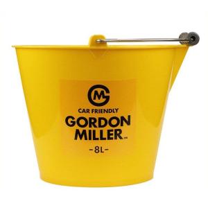 【在庫限定特価】GORDON MILLER（ゴードン ミラー） ラバーバケツ　8L　イエロー(通常880円)