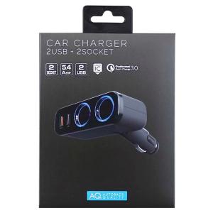 AQ S33 セパレート2連ソケット2USB2.4A+QC : オートバックス AQ S33 セパレート2連ソケット2USB2.4A+QC : オートバックス