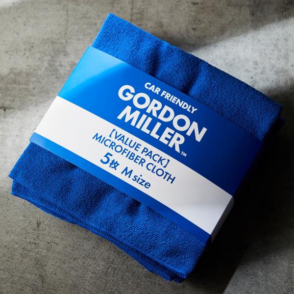 GORDON MILLER（ゴードン ミラー） マイクロファイバークロスM 5枚 ブルー