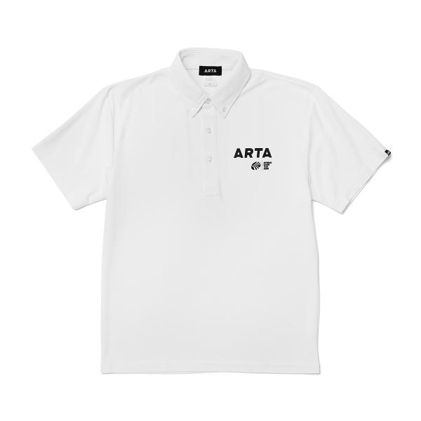 ARTA&amp;AB ロゴドライ ポロシャツ XL  ホワイト