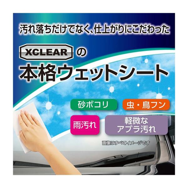 カーメイト CARMATE エクスクリア 外窓用ウェットシート C131 12枚入