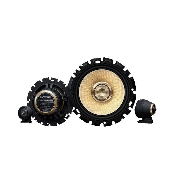 KENWOOD ケンウッド 3wayセパレートカスタムフィットスピーカー 16cm KFCーXS16...