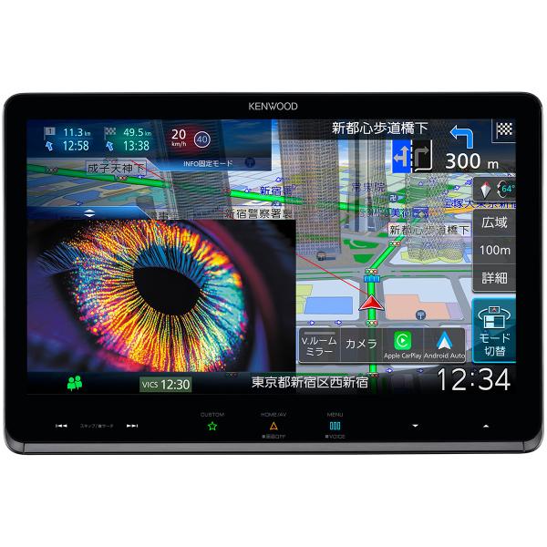 KENWOOD ケンウッド MDV-MX12F ワイヤレスApple CarPlay Android...