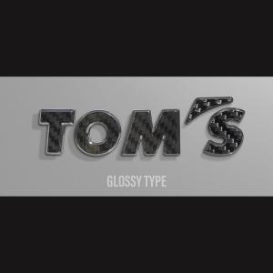TOMSトムスTOMSカーボンエンブレム08233-TS004の商品画像