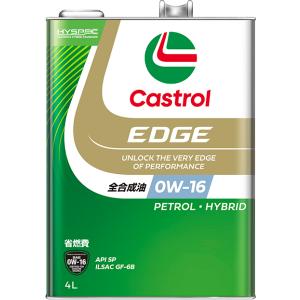 Castrol カストロール EDGE エッジ/0W-16/API SP/ILSAC GF-6B/4...