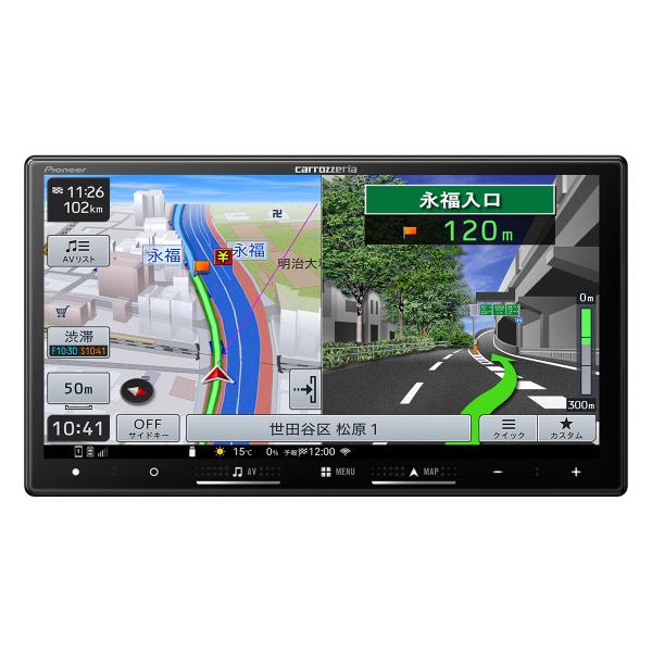 carrozeria パイオニア カロッツェリア AVIC-RZ122 楽NAVI 7V型HD/Bl...