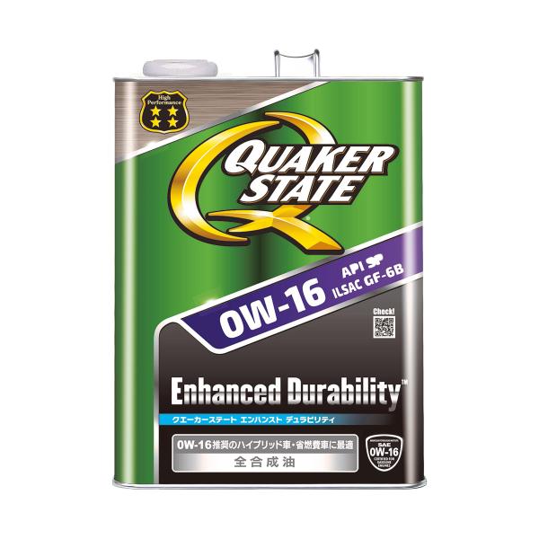 QUAKER STATE クエーカーステート エンハンスト デュラビリティ 0W-16/API:SP...