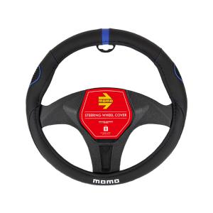 MOMOハンドルカバー S SUPER GRIP W14BBSJ ブラック/ブルー