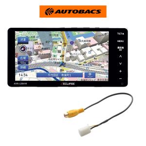 イクリプス AVN-LS04W-24 ナビゲーションシステム　ストリート CA-3 バックカメラ変換ケーブルセット