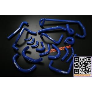 ラジエーターヒーターホース スカイライン GT-R R32 RB26DETT 青