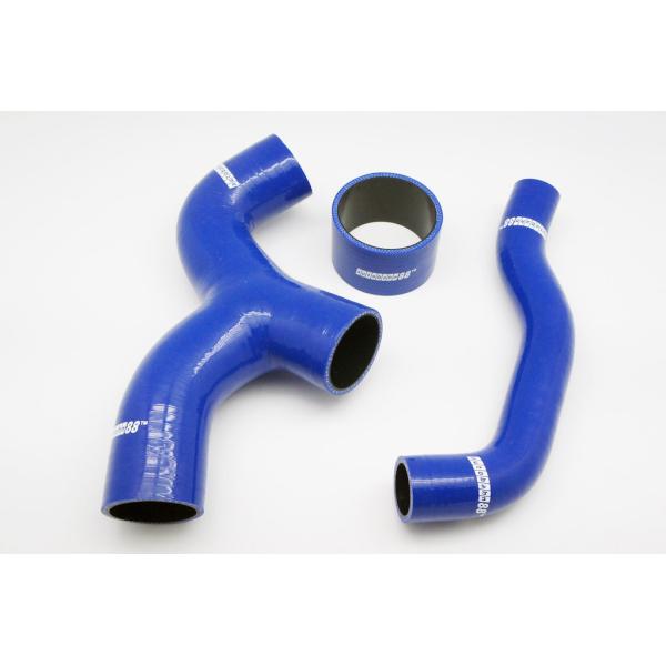 インタークーラー　ターボホース インプレッサ WRX GDB EJ20　青