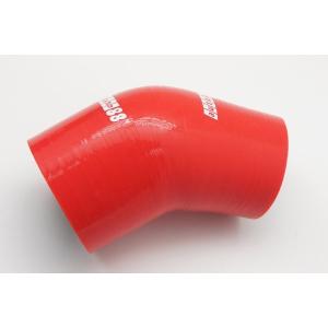 シリコンホース エルボ 90度 内径34mm 赤 : AUTOBAHN88ヤフー