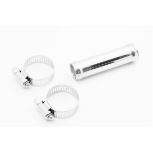 ホース接続用 アルミパイプ ストレート 外径34mm 長76mm ホース接続用 アルミパイプ ストレート 外径34mm 長76mm