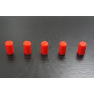 シリコンホース バキュームラインキャップ内径6ｍｍ　5個　赤