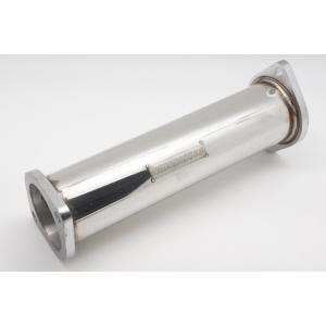 RB25DET 円筒形触媒 触媒ストレートパイプ 76φ 超軽量ステンレス スカイライン R32 R33