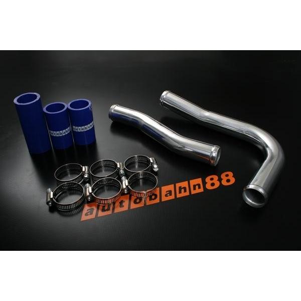 アルミ　ブロオフパイプ　BOVパイプ　EVO10　エボX　4B11　CZ4A　青