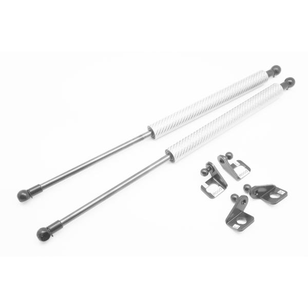 ボンネットダンパー フード トヨタ スープラ JZA80 2JZ-GTE  カーボン銀 　取寄せ1週...