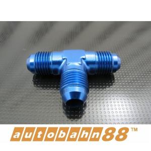 AN6オス T型 ジョイント 3ウエイ フィッティングアダプター