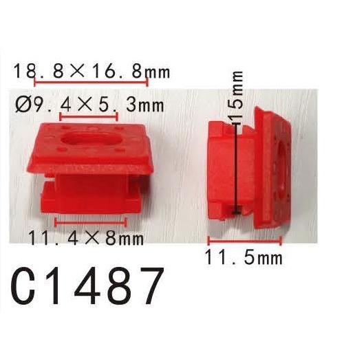 ダッシュトリムクリップ　bmw 3 Series E46; 7 Series E65, E66; X...