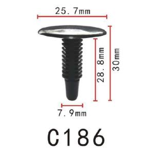 プッシュ　リベット 388930S 　FORD系　ドア用　PF-C186　10個