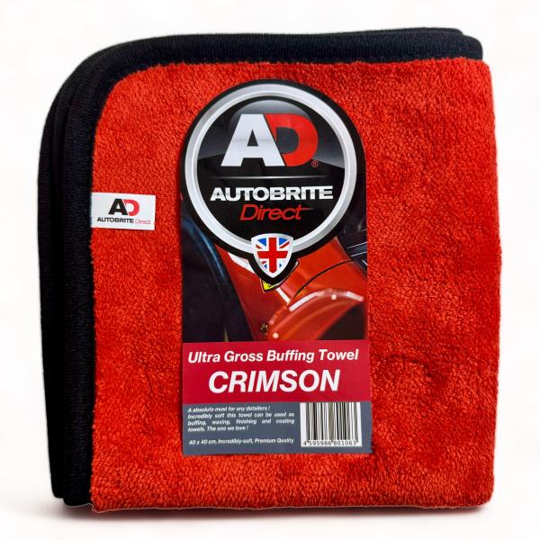 クリムゾン　ウルトラグロスバフタオル 洗車 Autobrite Direct