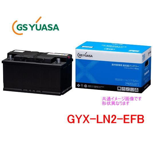 GSユアサ　GYX-LN2-EFB  /GYX  欧州車専用高性能バッテリー GS YUASA