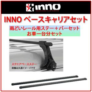 INNOイノー　品番：INLDK+IN-B137 スズキ　エブリィ　標準ルーフ車　DA17系　スクエアベース　キャリアセット｜autocenter