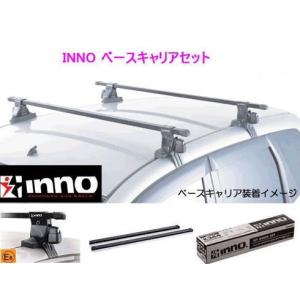 INNO イノー　ホンダ　フィットシャトル（GG7/GG8/GP2系）　ベース キャリア セット　品番：INSUT+K738+IN-B127BK｜autocenter