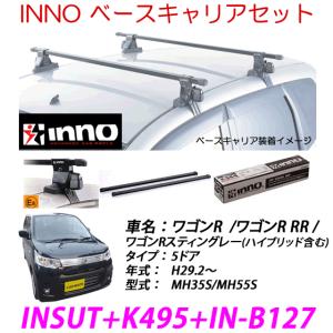 inno イノー　ベースキャリアセット INNO INNOイノー スバル ジャスティス ベース キャリア セット 品番