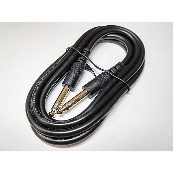 オーディオケーブル モノラルフォンオス [1.8m] Φ6.3mm 6.35mm  (1/4") T...