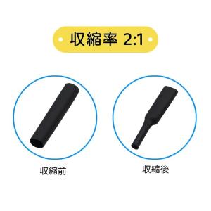 熱収縮チューブ 7サイズ 127ピースセット ...の詳細画像3