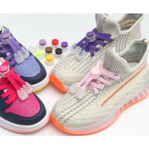 結ばない靴紐 ワンタッチ ボタン式 靴ひも ほ...の詳細画像2