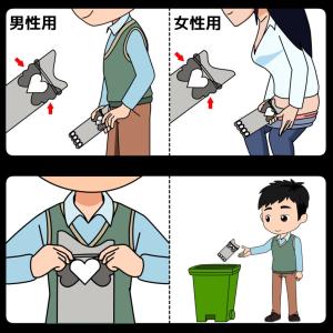 簡易トイレ 携帯トイレ 非常用 車載 コンパク...の詳細画像5