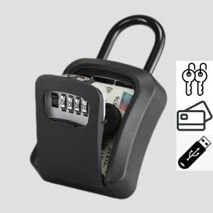 蓋付ダイヤル式キーボックス セキュリティボック...の詳細画像1