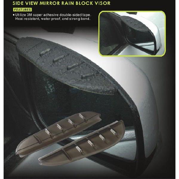 ドアミラーレインブロックバイザーtype1 ドアミラーのドレスアップに