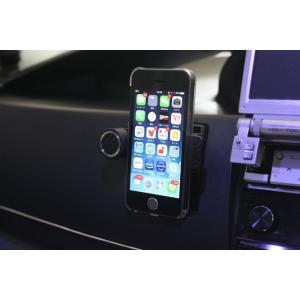 携帯 スマートフォン iphone アイフォン ホルダー 車内のエアコンルーバー 吹き出し口に装着