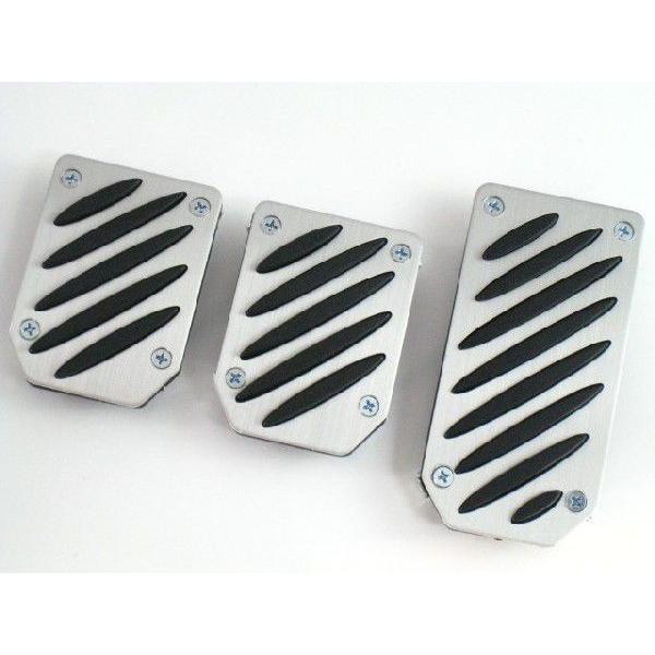 アルミペダル ペダルカバー MT用 マニュアル FIAT 500S 取付例 純正風 ハイセンス ミッ...