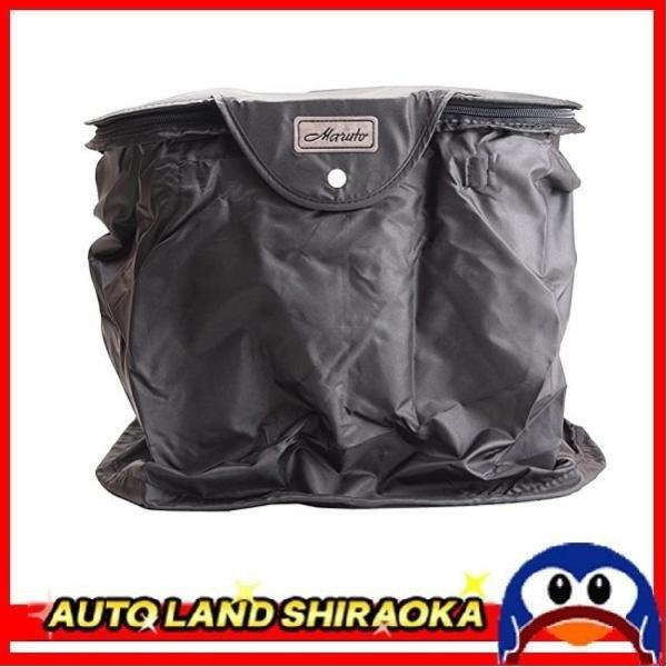 欠品 自転車 バスケットカバー  2段式ファスナー 黒 code BC-1850 マルト 送料無料 ...