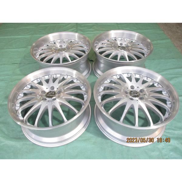 新品 Carlsson 1/16RSL シルバーブラッシュド&amp; ピレリ PZERO又はPZ4　235...