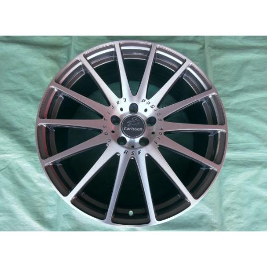 新品 Carlsson(カールソン)1/14RSF (5H/100) GMB 19インチ ホイールの...