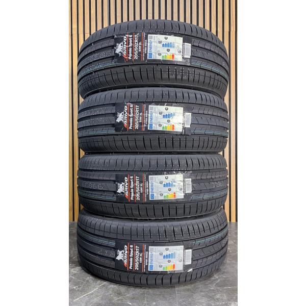 205/50R17 93W XL ARIVO PREMIO SPORT6 新品 サマータイヤ 4本セ...