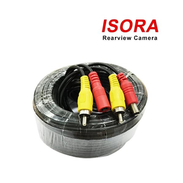 電源映像一体型 ケーブル 20ｍ AV延長ケーブル 車載 バックカメラ バス 大型 トラック トレー...